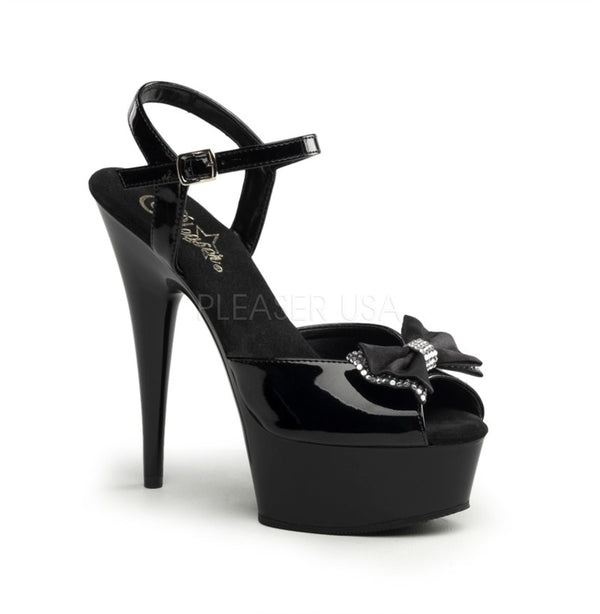Pleaser DELIGHT-616 Schwarz