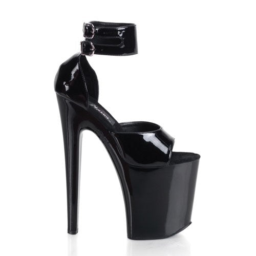 Pleaser Lack Plateau Sandaletten