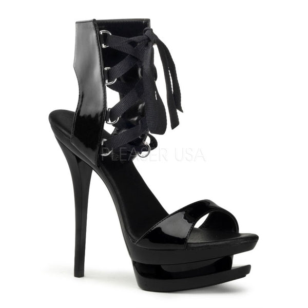 PLEASER Double-Platform Sandaletten
