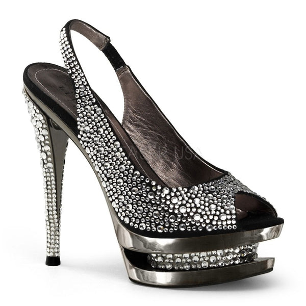 Luxus Double-Platform Sling-Pumps