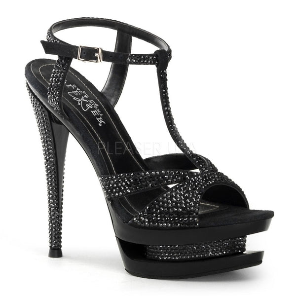 Luxus Double-Platform Sandaletten - Pleaser