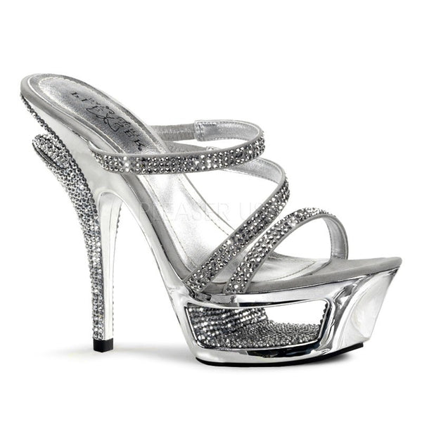 Luxuriöse Cut-Out-Plateau Design Sandalette
