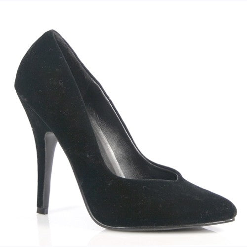 Klassische High Heel Pumps aus Samt