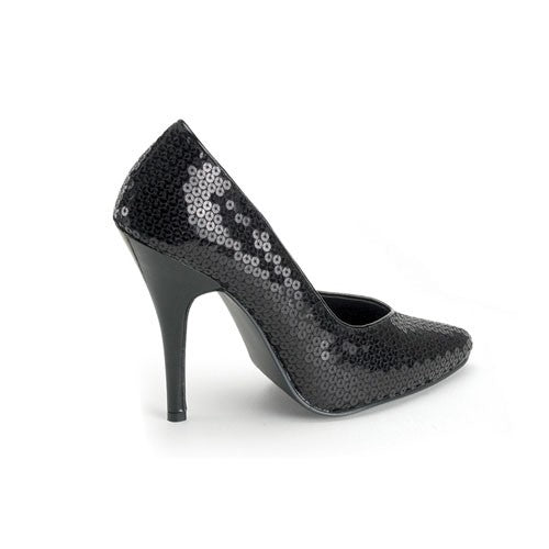 Klassische High Heel Pumps Pleaser in Paillettenoptik