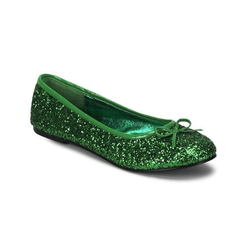 Slipper mit Glitter-Oberfläche