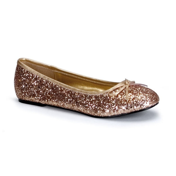 Slipper mit Glitter-Oberfläche