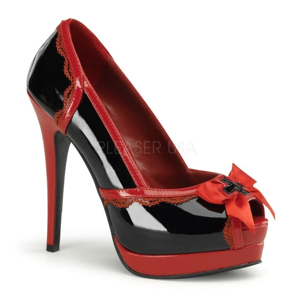 Pumps im Krankenschwester-Look