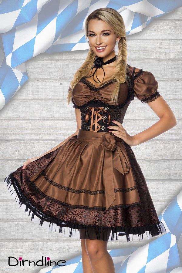 Premium Bluse & Dirndl aus edlem Jacquard