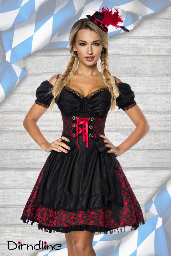 Premium Bluse & Dirndl aus edlem Jacquard