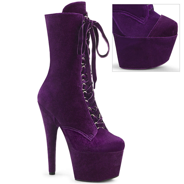 Velvet Schnürstiefel