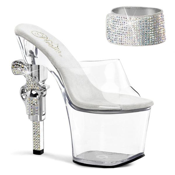 Extrem Plateau Sandaletten Revolverabsatz Pleaser