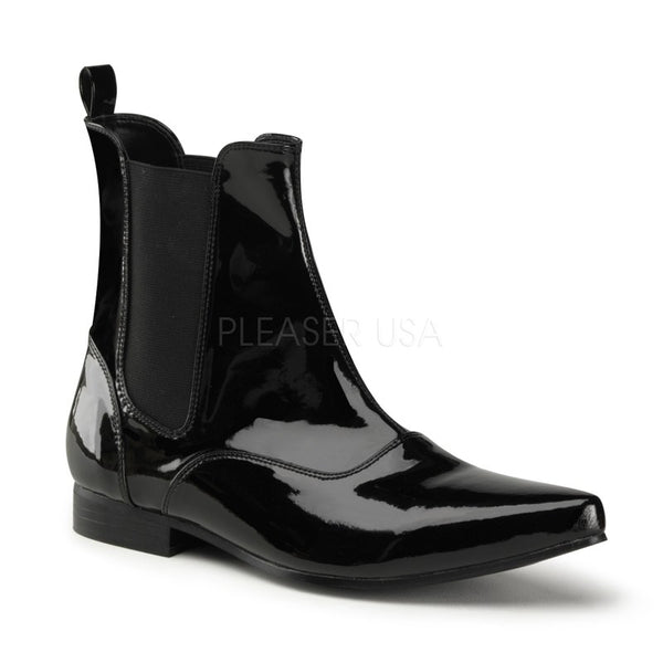 Herren Boots aus Kunstleder