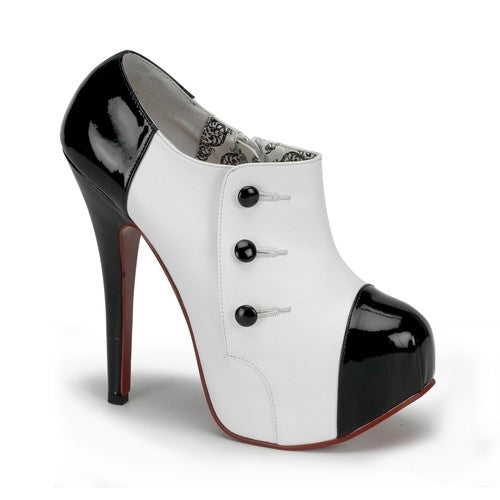 Geschlossener High-Heel Plateau Pump