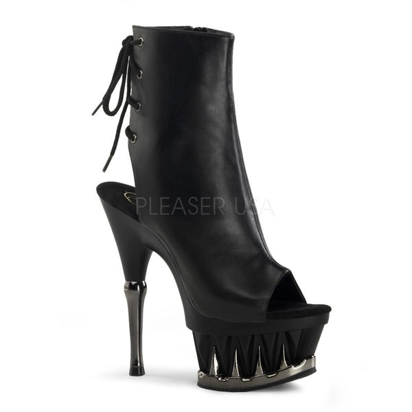 Plateau-Stiefelette mit Design-Sohle