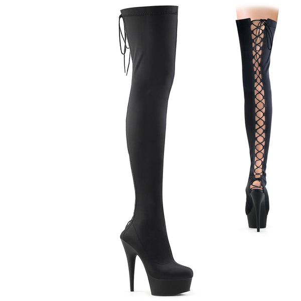 Pleaser Delight 3003 Lace-Up Boot
