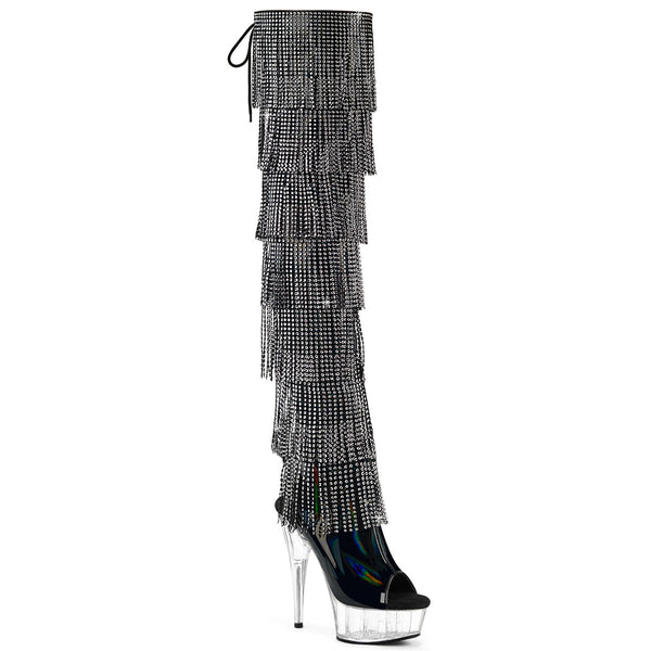 Pleaser Delight 3017HG-RSF Lace-Up Boot