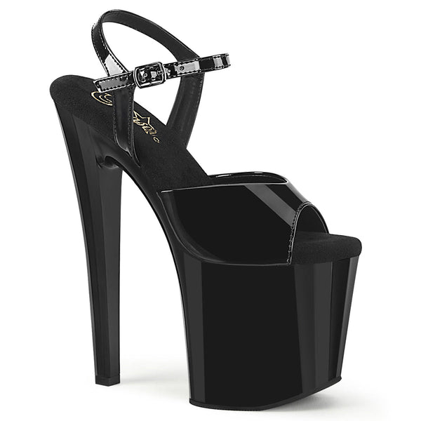 Pleaser Enchant 709 Strap Sandal - Black