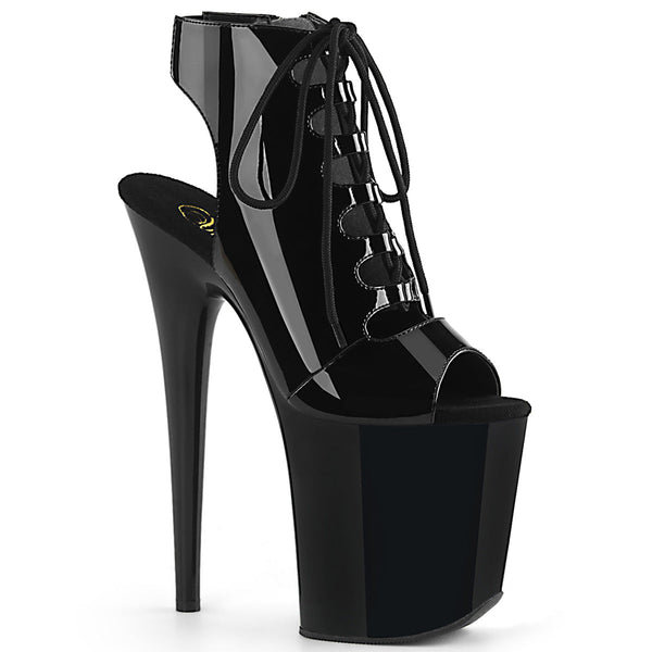 Pleaser Flamingo 800-20 Ankle Boot - Black