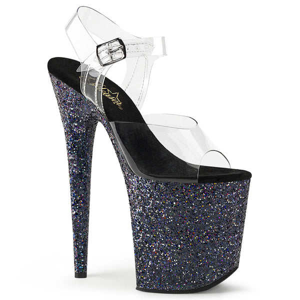 Pleaser Flamingo 808LG Glitter Sandal
