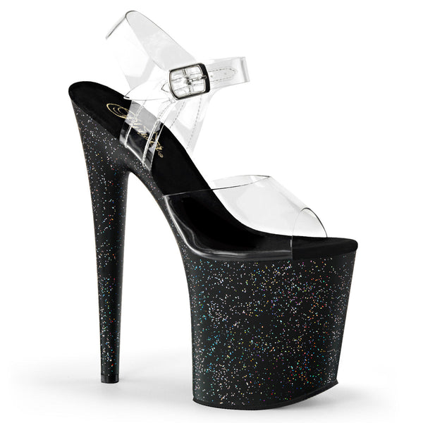 Pleaser Flamingo 808MG Glitter Sandal