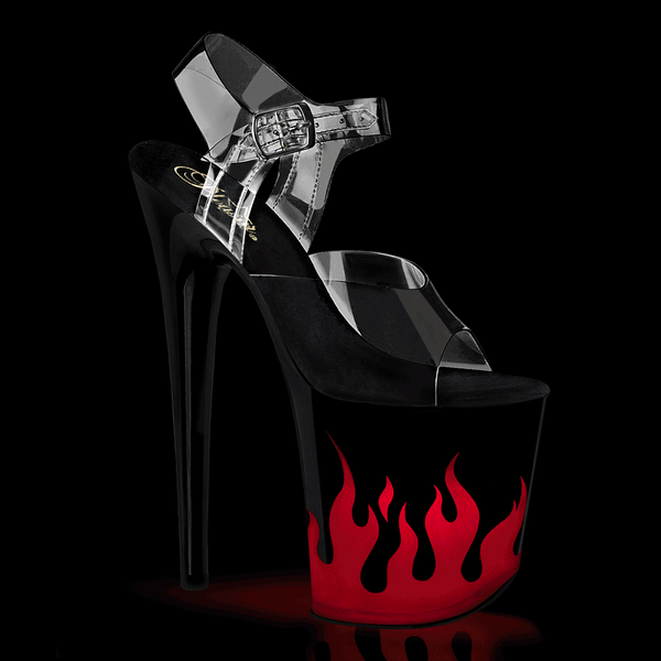 Pleaser Flamingo 808NLFL Strap Sandal