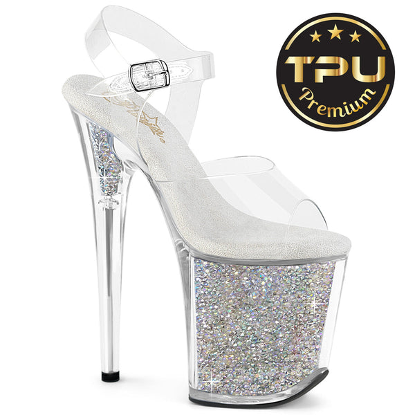 Pleaser Flamingo 808PREM-RSI Strap Sandal