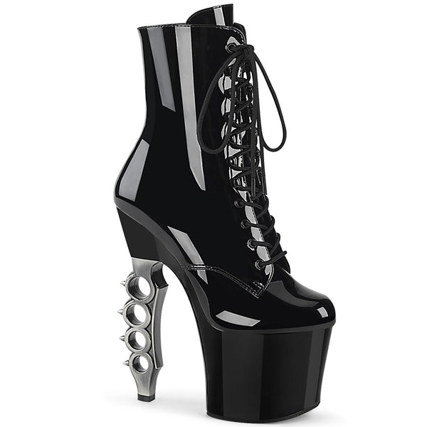 Pleaser Irongrip 1020 Lace-Up Boot