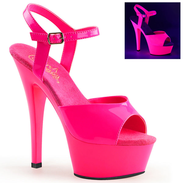 Pleaser Kiss 209UV Strap Sandal