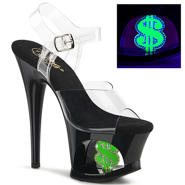 Pleaser Moon 708USD Strap Sandal