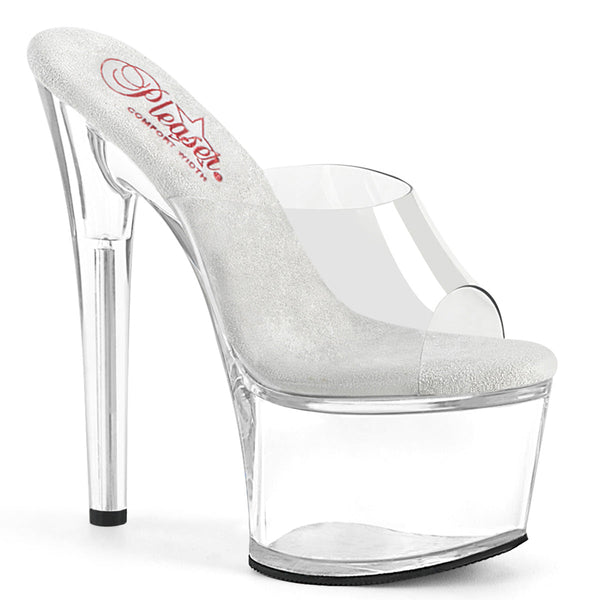 Pleaser Passion 701 Slide - Clear