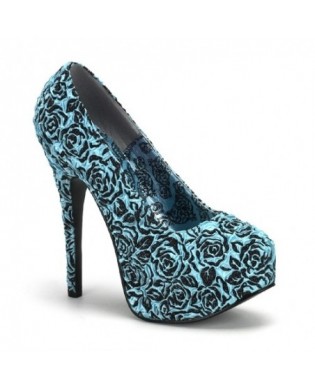 Glitter Pumps silber