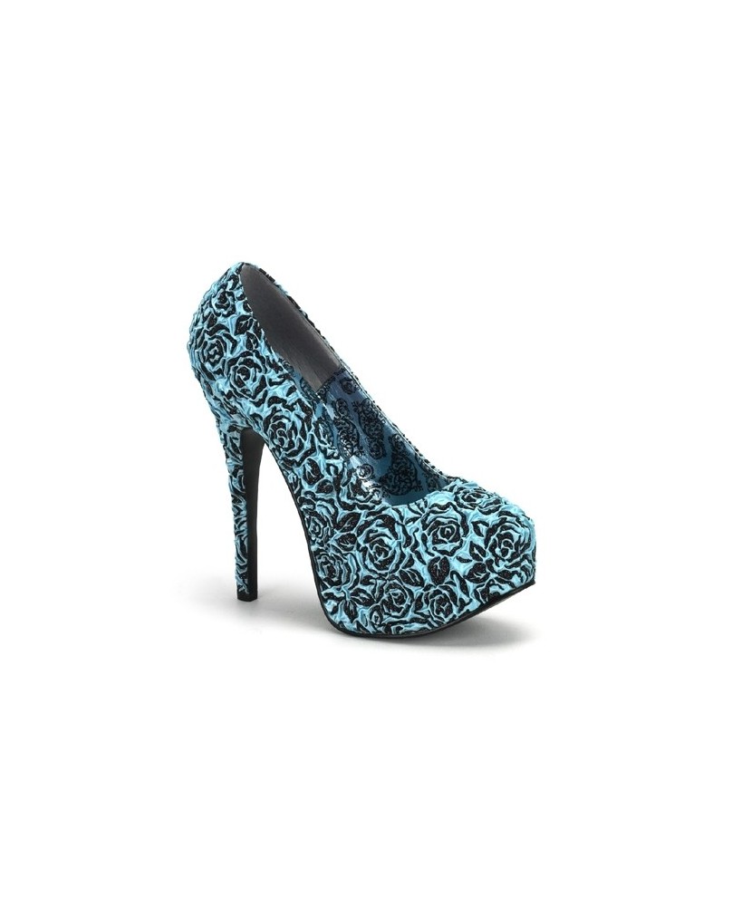 Glitter Pumps silber