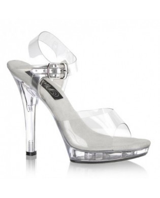 Glitter Pumps silber