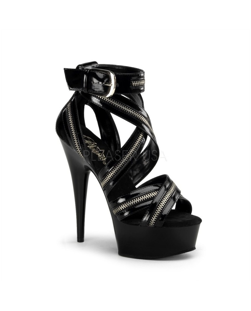 Glitter Pumps silber