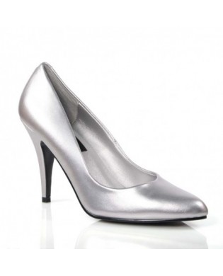 Glitter Pumps silber