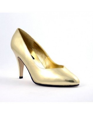 Glitter Pumps silber