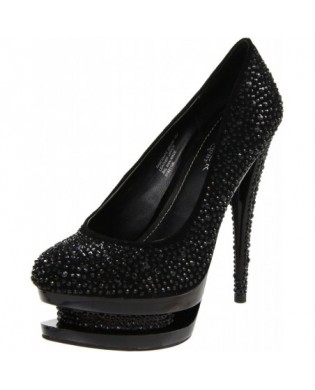 Glitter Pumps silber