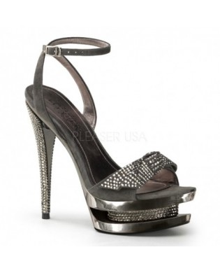 Glitter Pumps silber