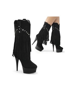 Stiefel mit Rhinestone