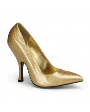 Glitter Pumps silber