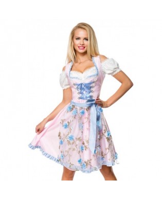 Dirndl mit Blumenschürze