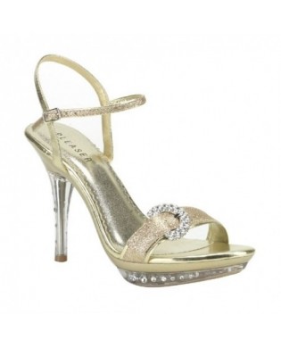 Glitter Pumps silber