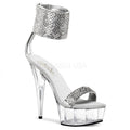 High-Heel Sandalette mit Strass