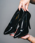 Klassische High Heel Pumps aus Lack