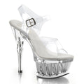 Pleaser Plateau-Sandaletten mit Design-Sohle