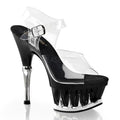 Pleaser Plateau-Sandaletten mit Design-Sohle