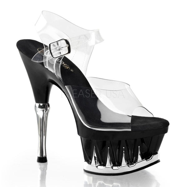 Pleaser Plateau-Sandaletten mit Design-Sohle