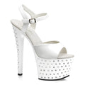 Lack Sandaletten mit Strass