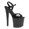 Gogo Plateau Sandaletten mit Strass