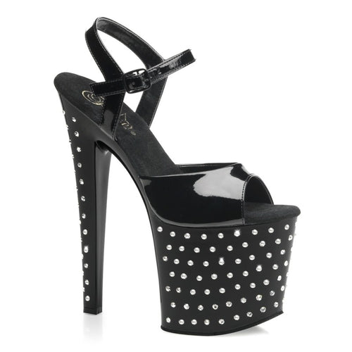 Gogo Plateau Sandaletten mit Strass